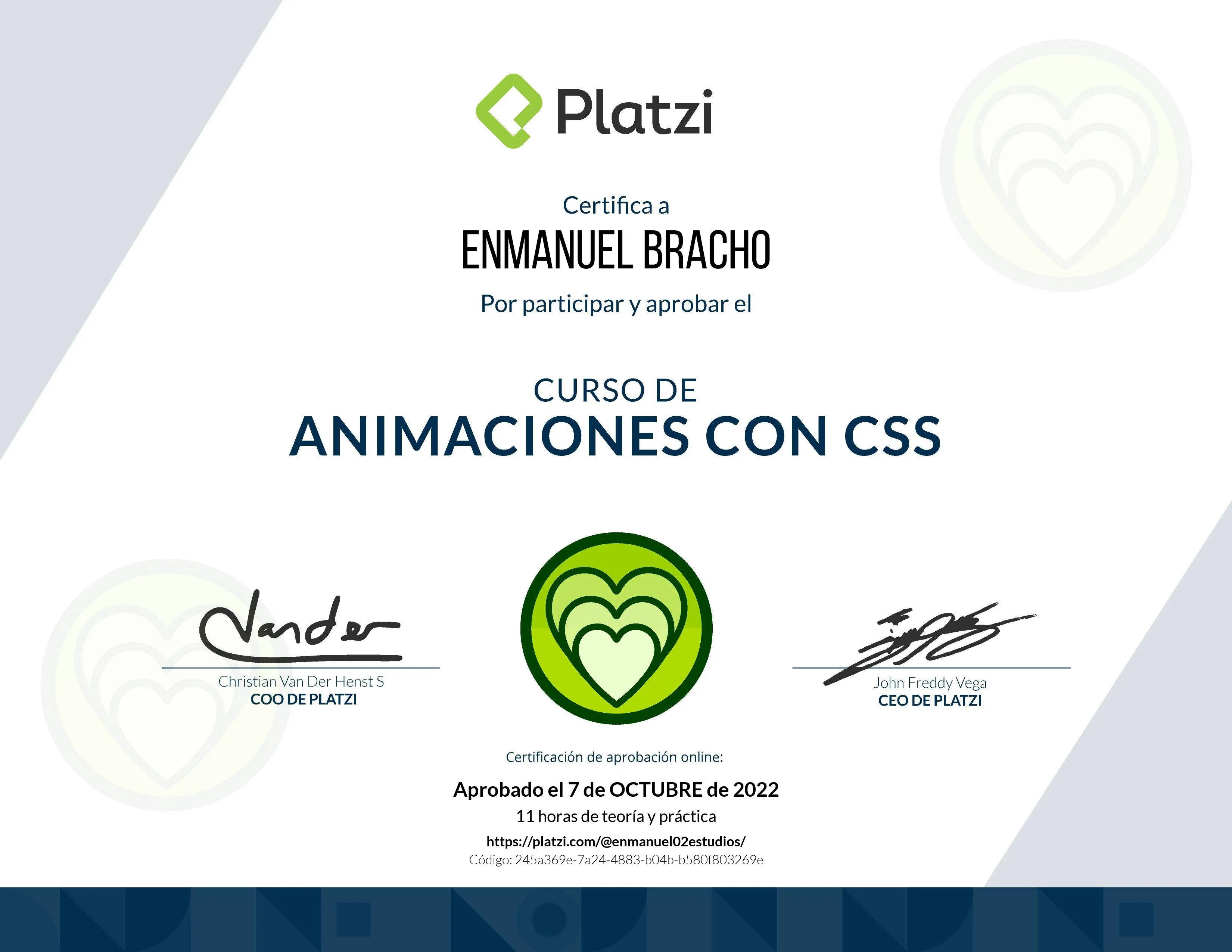 Imagen del Certificado
