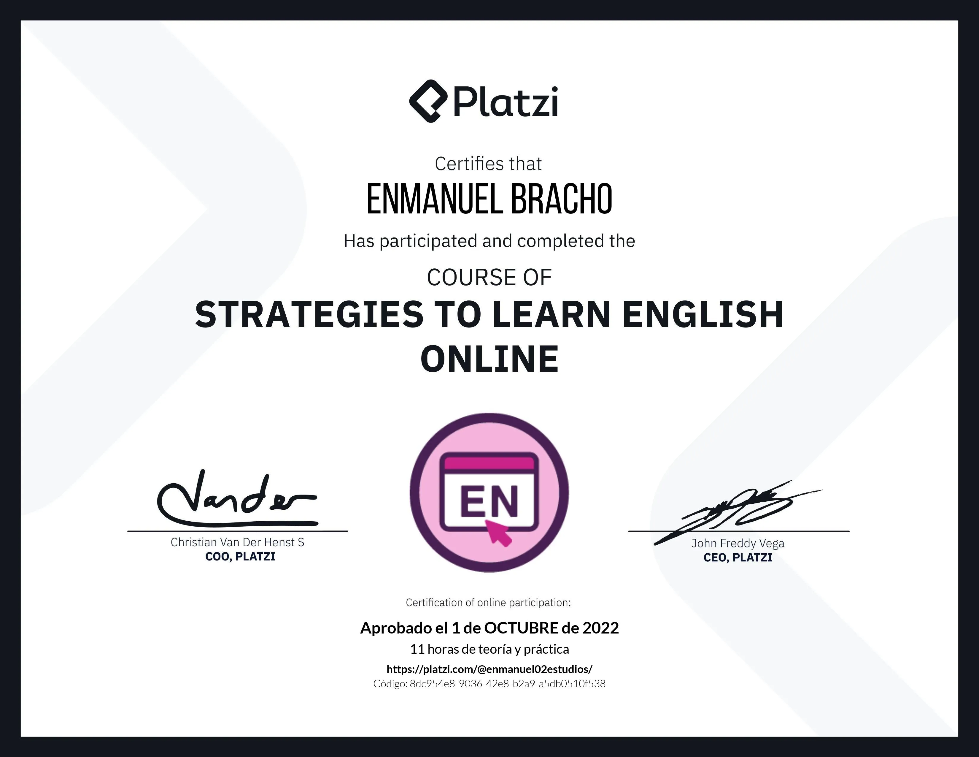 Imagen del Certificado