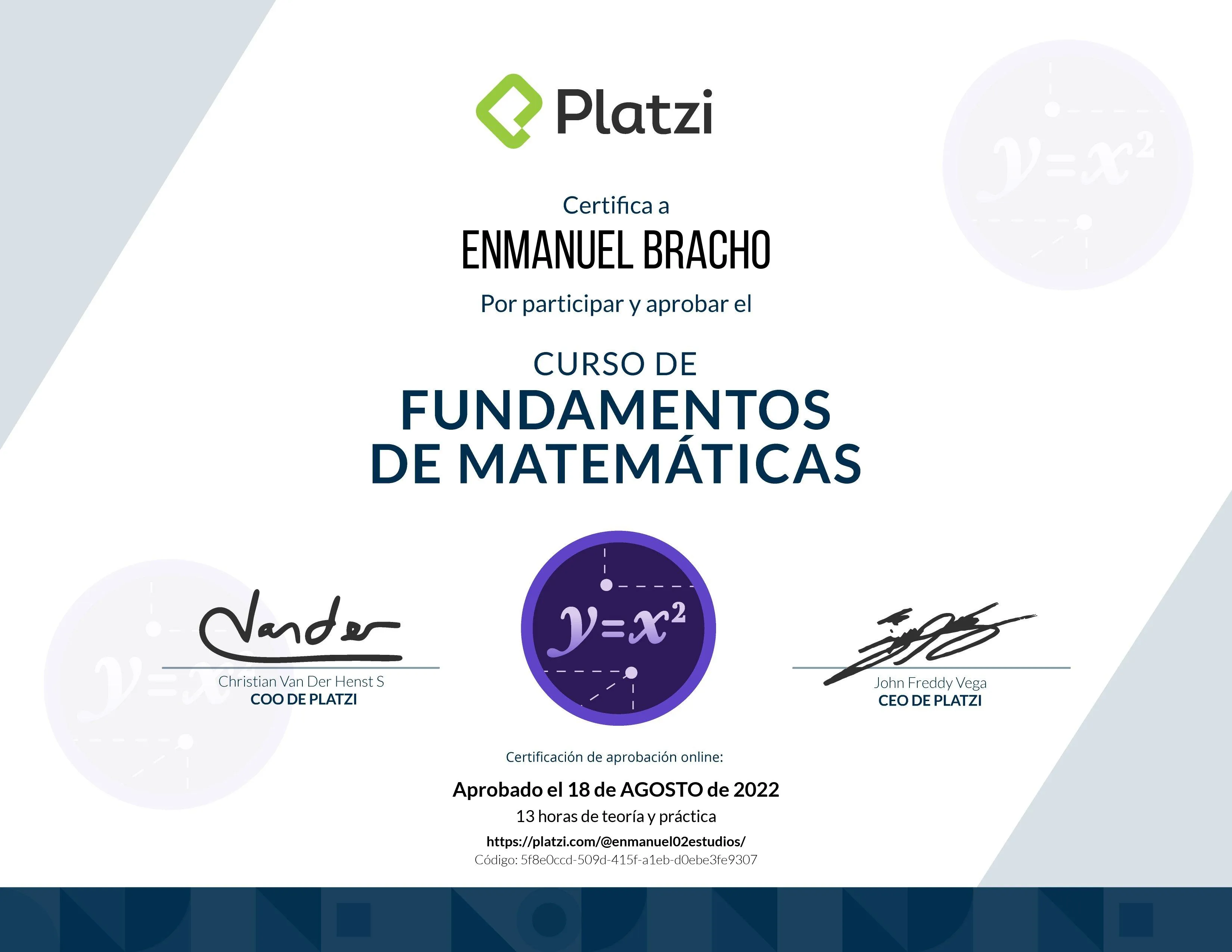 Imagen del Certificado